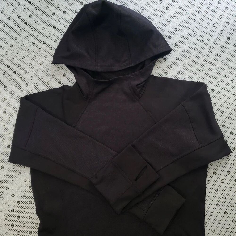 The North Face Women's FlashDry Pullover Hoodie Black Size Medium M NFOA2VBB